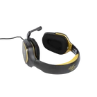 Kép 3/3 - KONIX - UFC 2.0 Fejhallgató Vezetékes Gaming Stereo Mikrofon, Fekete-Sárga