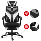 Kép 9/15 - Huzaro Combat 5.0 White gaming chair
