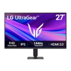 Kép 1/7 - LG gaming monitor 27" 27G411A-B, 1920x1080, 16:9, 250cd/m2, 5ms, HDMI/DisplayPort, 144Hz