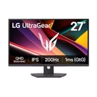 Kép 1/8 - LG gaming monitor 27" 27G610A-B, 2560x1440, 16:9, 400cd/m2, 1ms, HDMIx2/DisplayPort, 200Hz