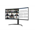 Kép 2/5 - LG ívelt monitor 34" 34WR55QK, 3440x1440, 21:9, 300cd/m2, 5ms, HDMIx2/DisplayPort/USB-C