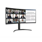 Kép 3/5 - LG ívelt monitor 34" 34WR55QK, 3440x1440, 21:9, 300cd/m2, 5ms, HDMIx2/DisplayPort/USB-C