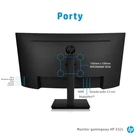 Kép 9/11 - HP X32c 80 cm (31.5") 1920 x 1080 pixels Full HD Black
