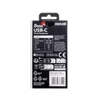 Kép 3/3 - MAXELL Fülhallgató, EB10 BASS13, In-ear, fekete, USB-C
