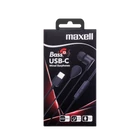 Kép 2/3 - MAXELL Fülhallgató, EB10 BASS13, In-ear, fekete, USB-C
