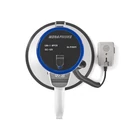 Kép 3/6 - Nedis MEPH200WT megafon, beépített sziréna, hatótávolság 1500 m, 135dB, levehető mikrofon, 25W