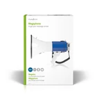 Kép 6/6 - Nedis MEPH200WT megafon, beépített sziréna, hatótávolság 1500 m, 135dB, levehető mikrofon, 25W