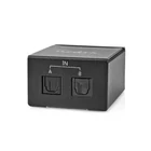 Kép 1/5 - Nedis ASWI2512BK digitális audio kapcsoló 2x Toslink