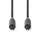 Kép 2/3 - Nedis CABW25000AT50 optikai audió kábel, TosLink dugó, hossz: 5 m