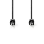 Kép 3/3 - Nedis CAGL23000BK20 6,35 mm sztereo jack dugó (apa) kábel, 2m