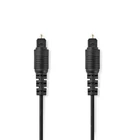Kép 3/3 - Nedis CAGL25000BK100 optikai audio kábel, TosLink dugó, hossz 10m