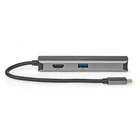 Kép 4/6 - Nedis CCBW64210AT02 USB-C (USB C) dugó - 3x USB, HDMI, RJ45, 5 Gbps