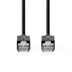 Kép 3/3 - Nedis CCBW85100AT200 UTP Cat5e patch kábel, LSZH, RJ45, 10/100/1000 Mbit/s, hossz 20m, fekete