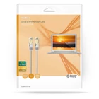 Kép 1/3 - Nedis CCGB85121GY100  SF/UTP Cat5e patch kábel, RJ45, 10/100/1000 Mbit/s, hossz 10m