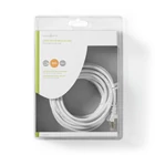 Kép 1/3 - Nedis CCGB85121WT50  SF/UTP Cat5e patch kábel, RJ45, 10/100/1000 Mbit/s, hossz 5m