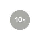Kép 4/4 - Nedis CCGB89302ME tömör kábelre, UTP RJ45 CAT5 csatlakozó dugó, szerelhető, aranyozott, 10db/csomag