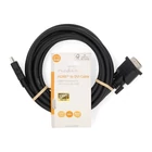 Kép 3/3 - Nedis CCGL34800BK30 HDMI - DVI-D 24+1p kábel, 1080p, hossz 3m