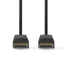 Kép 3/3 - Nedis CCGL37010BK30 Displayport kábel 4K@60Hz, aranyozott csatlakozók, 3m