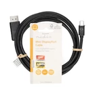Kép 3/3 - Nedis CCGL37400BK20 mini Displayport1.2 kábel, Display port dugó, 21.6 Gbps, 2m