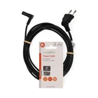 Kép 3/3 - Nedis CEGL11075BK30 tápkábel IEC-320-C1, 90°-os szögben hajlított, 3m