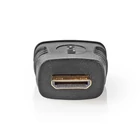 Kép 1/5 - Nedis CVGB34906BK mini HDMI dugó - HDMI aljzat átalakító adapter