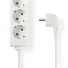 Kép 2/3 - Nedis ESOC630F1WT 6 aljzatos elosztó, 3 m, 3680 W, 16 A, fehér