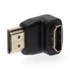 Kép 7/8 - Nedis CVGB34901BK HDMI átalakító adapter, aranyozott 90°-os, pipa