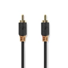Kép 2/3 - Nedis CABW24170AT20 digitális koax kábel, 2 x aranyozott RCA, hossz 2m