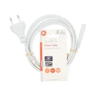 Kép 3/3 - Nedis CEGL11040WT20 tápkábel IEC-320-C7, 2 x 0.75 mm, hossz 2m, fehér