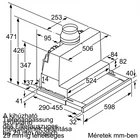 Kép 9/12 - Bosch DFS067K51 PÁRAELSZÍVÓ BEÉPÍTHETŐ