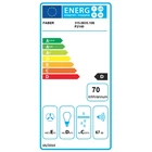 Kép 5/5 - Faber FLEXANGGLASSBKA60 PÁRAELSZÍVÓ BEÉPÍTHETŐ