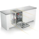 Kép 11/13 - Whirlpool WSIE 2B19 C mosogatógép Teljesen beépített 10 teríték
