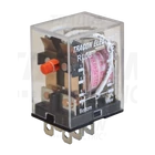 Kép 1/2 - Miniatűr teljesítmény relé  12V DC / 2×CO (10A, 230V AC / 28V DC)