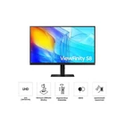 Kép 4/5 - SAMSUNG B2B 60Hz 32" VA monitor, 4K (3840x2160), 16:9, 350cd/m, 5ms, HDMI/DP/3xUSB