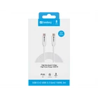 Kép 2/3 - SANDBERG USB-C>C USB 3.2 Gen2 100W, 3m