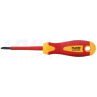 Kép 1/2 - Csavarhúzó, kombiprofil, 1000V-ra szigetelt, CrV  SL/PZ1 5×80mm, AC 1000V