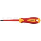 Kép 1/2 - Csavarhúzó, kombiprofil, 1000V-ra szigetelt, CrV  SL/PZ2 6×100mm, AC 1000V
