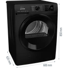 Kép 8/12 - Gorenje DPNE82GNLWIFIB SZÁRÍTÓGÉP HŐSZIVATTYÚS
