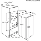 Kép 1/4 - Refrigerator ELECTROLUX LFB3AE12S