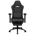 Kép 2/6 - Aerocool ROYALSLATEGR Premium Ergonomic Gaming Chair Legrests Aerosuede Technology Grey