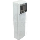 Kép 1/3 - Üres ipari csatlakozódoboz szerelősínnel, ABS  6 mod, H×W×D=460×130×105mm, IP55