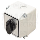 Kép 3/5 - Tokozott kézikapcsoló, BE-KI  400V, 50Hz, 20A, 2P, 5,5kW, 48×48mm, 60°, IP44