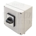 Kép 3/5 - Tokozott közvetlen Y-D motorkapcsoló  400V, 50Hz, 25A, 7,5kW, 48×48mm, IP65