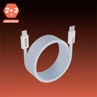 Kép 2/5 - Avax CB611LB TÖLTŐKÁBEL USB-C - LIGHTNING 27W, MÁGNESES, KÉK