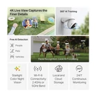 Kép 2/4 - TP-LINK Wireless Kamera Cloud kültéri + Okos Solar Panel IP65, TAPO C630 KIT