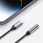 Kép 2/3 - Tech-Protect UltraBoost Lightning/3,5mm jack adapter - fekete/szürke