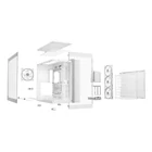 Kép 6/9 - be quiet! LIGHT BASE 900 FX White Full Tower