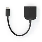 Kép 1/4 - Nedis CCGP64852BK02 USB-C TÍPUSÚ ADAPTERKÁBEL