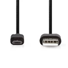 Kép 2/3 - Nedis CCGL60500BK20 USB KÁBEL