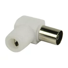 Kép 1/5 - Koax Aljzat Fehér